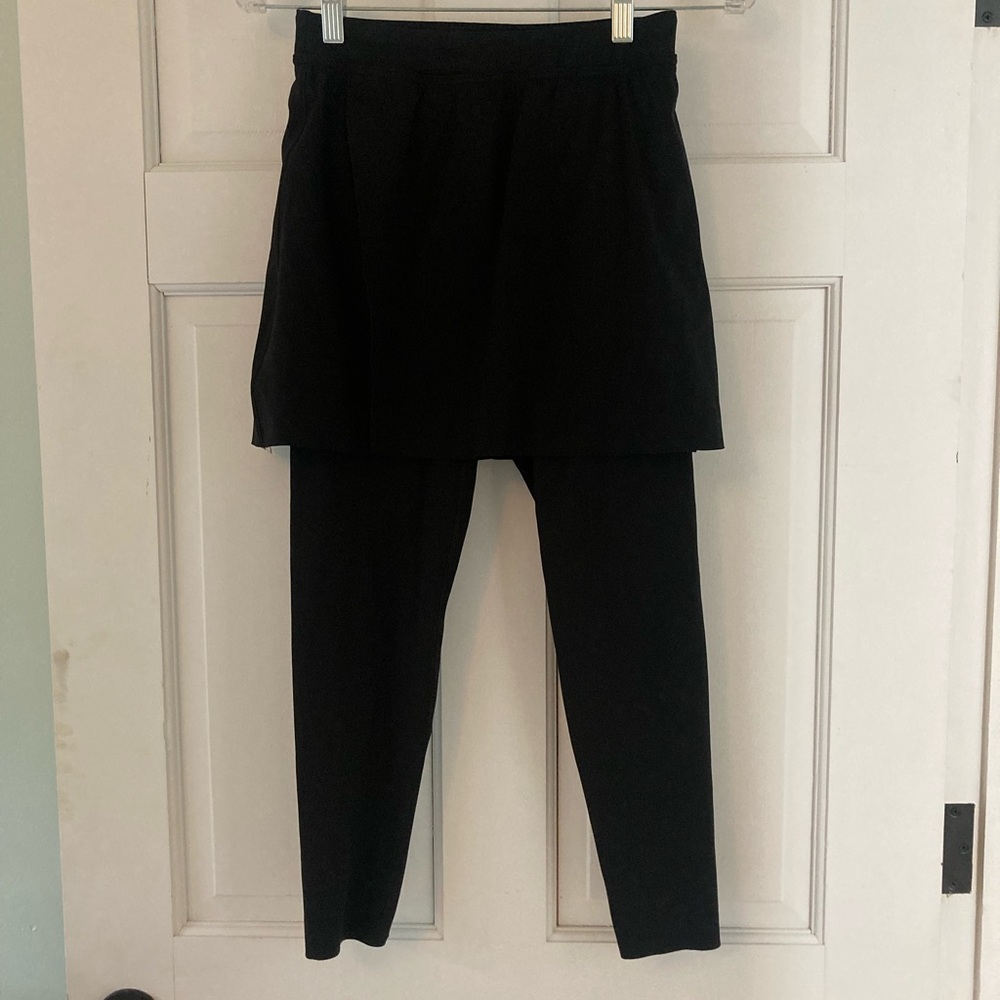 SPANX Black Skirted Leggings
